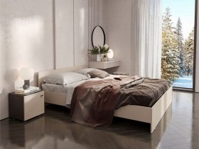 Кровать двухспальная 1,6м Гиза в Енисейске - enisejsk.mebel-nsk.ru | фото