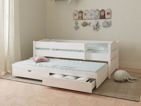 Кровать двухуровневая с ящиками «Лапландия» в Енисейске - enisejsk.mebel-nsk.ru | фото