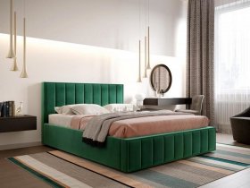 Кровать мягкая 1,4 Вена стандарт, вар.1 в Енисейске - enisejsk.mebel-nsk.ru | фото