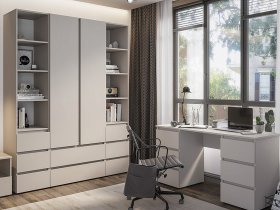 Модульная детская Люмо (кашемир) в Енисейске - enisejsk.mebel-nsk.ru | фото