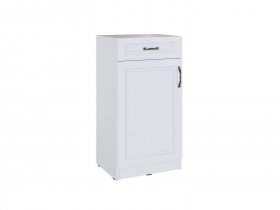 Тумба 500 Апполия прихожая (белый/белый дуб) в Енисейске - enisejsk.mebel-nsk.ru | фото